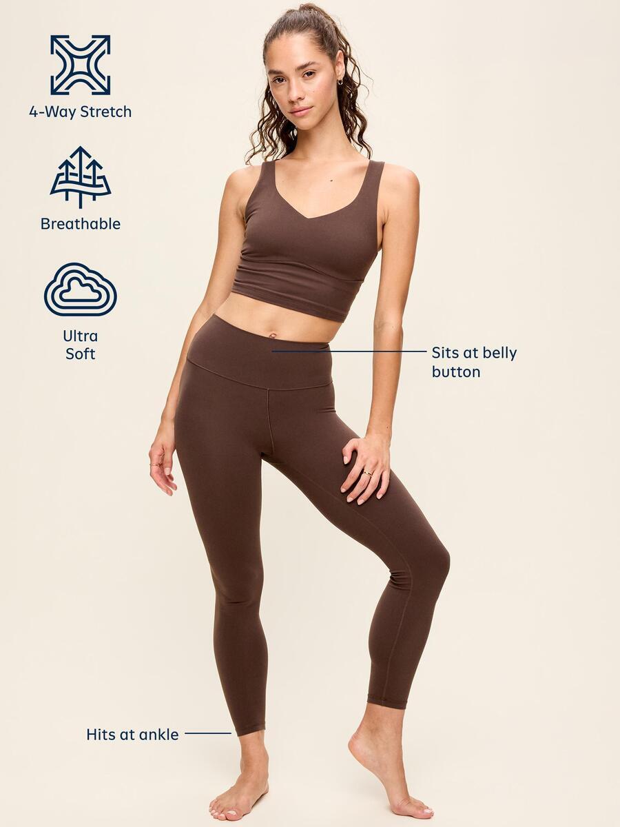 Image number 5 showing, High-Waisted StudioSmooth 7/8 Leggings