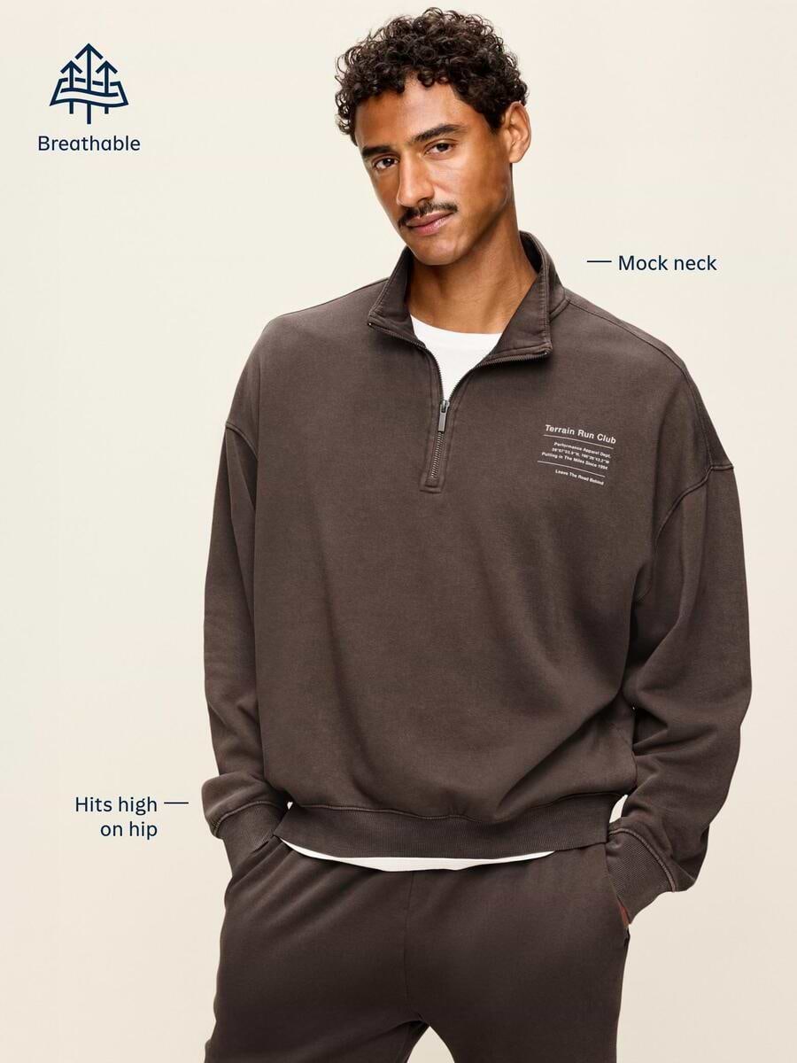 Lived-In Pro Quarter Zip | Old Navy
