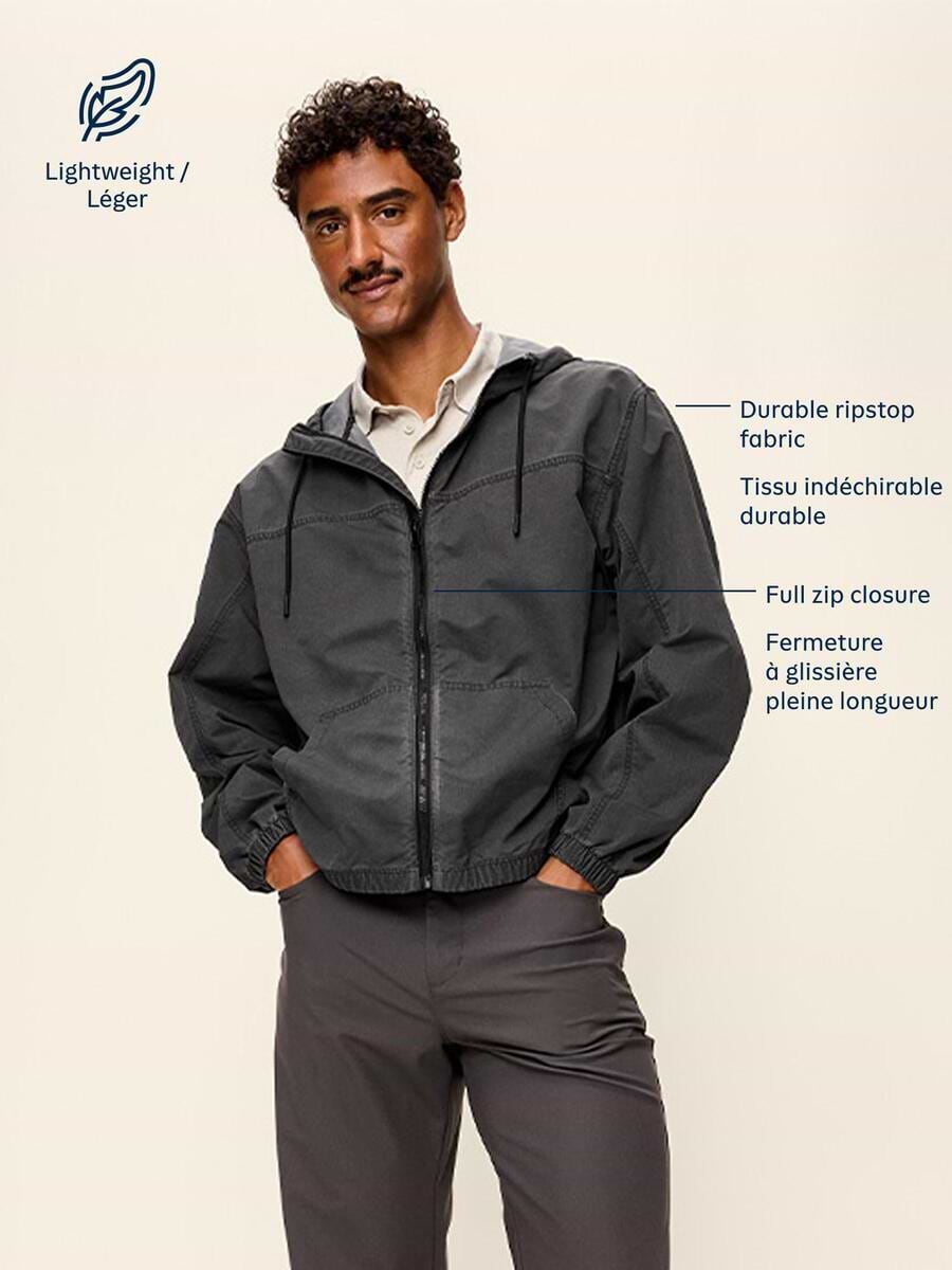Image 5 of 5, Oversized Washed Utility Jacket