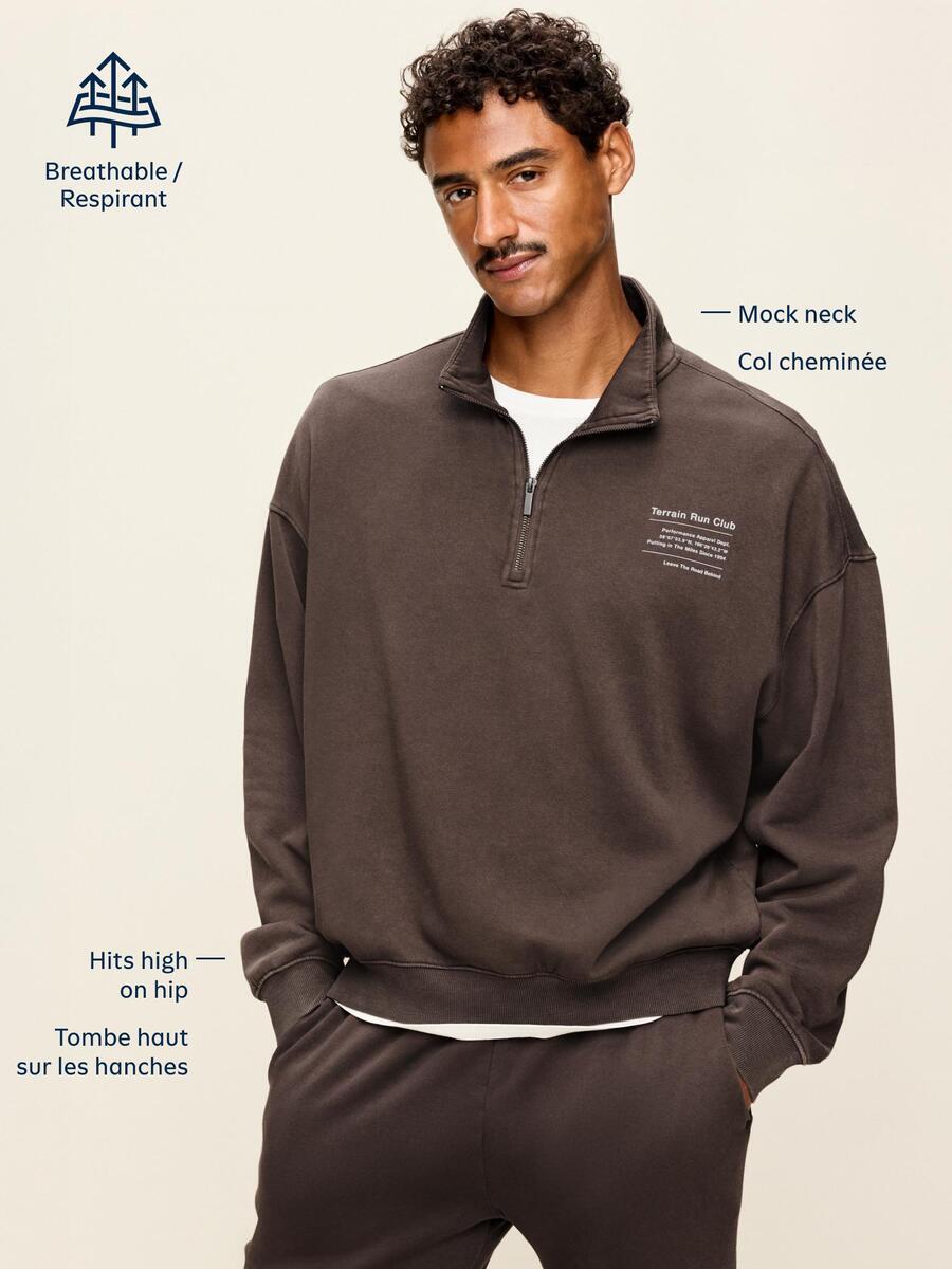 Image 5 of 5, Lived-In Pro Quarter Zip