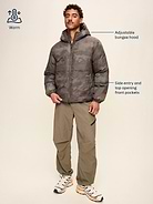 Image 4 of 4, Water-Resistant Utility Puffer Jacket