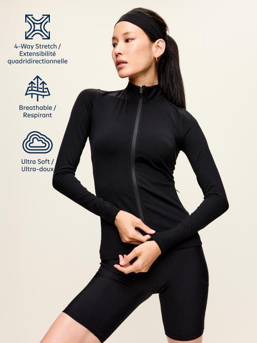 Image 5 of 9, StudioSmooth Full-Zip Jacket