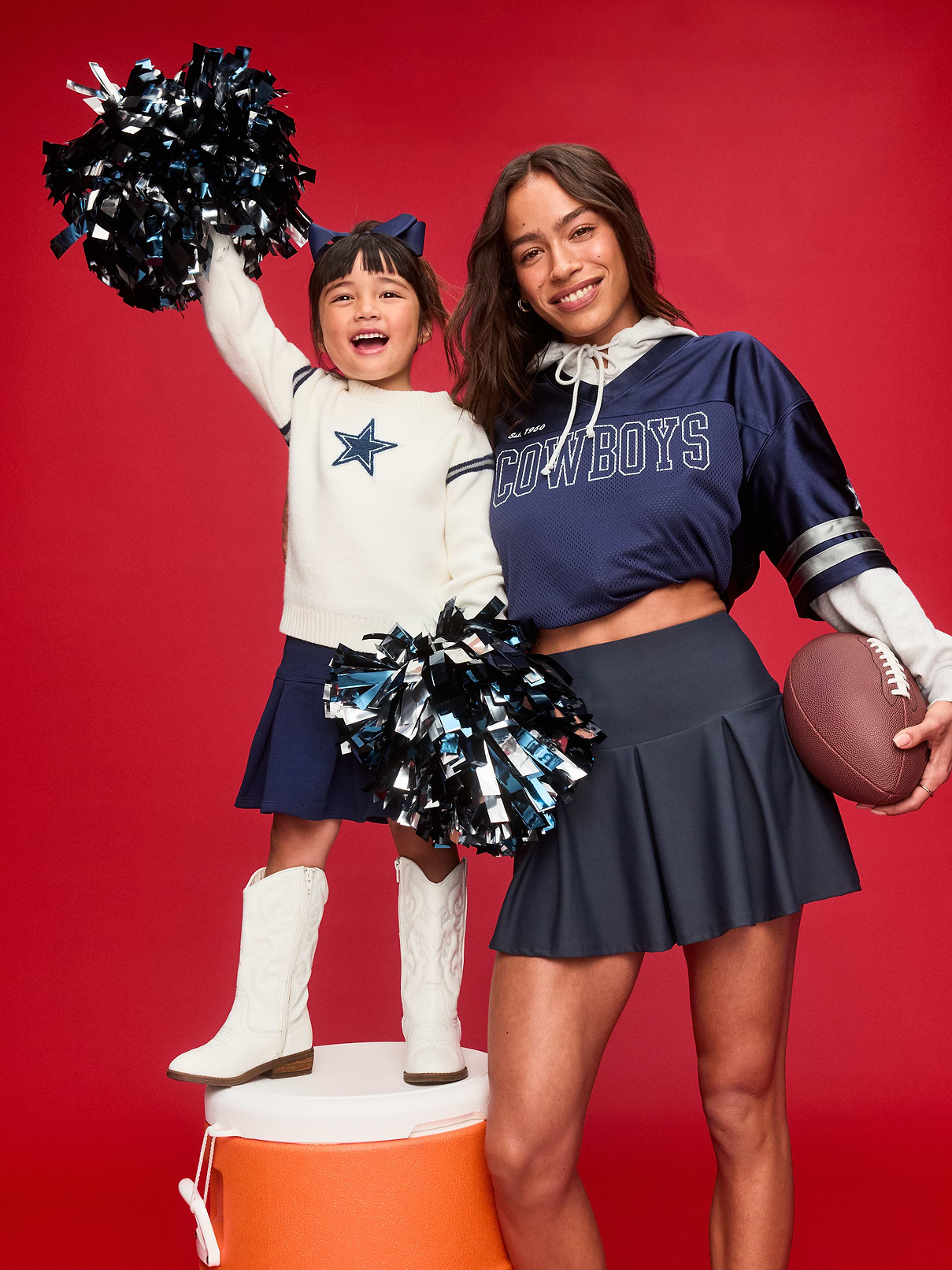 Image 5 de 5, T-shirt surdimensionné à imprimé des Cowboys de Dallas pour homme