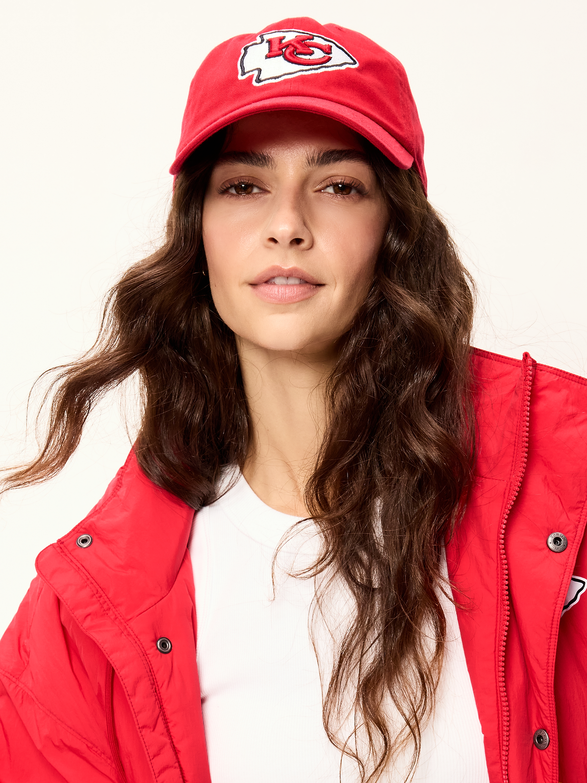 Image 2 of 4, Kansas City Chiefs Baseball Hat for Adults