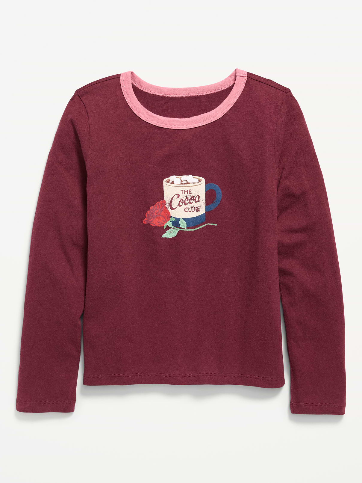 Image 1 of 1, crew neck, long sleeves, graphic at front, Product #1186767