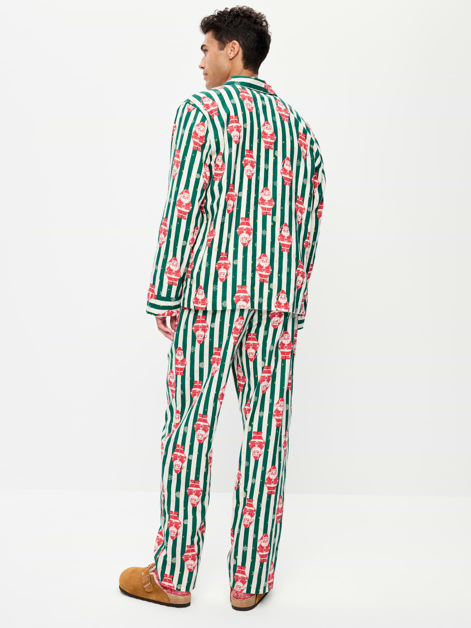 Image 2 of 3, Flannel Pajama Pant Set for Men