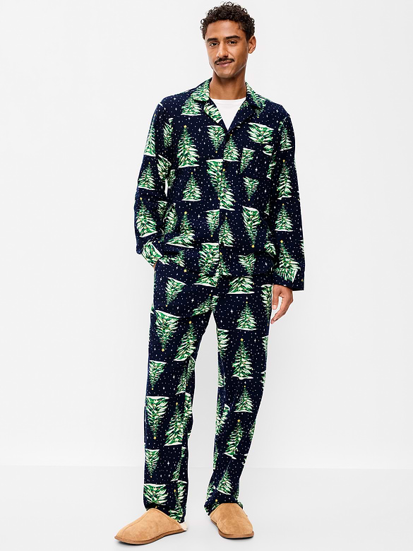 Flannel Pajama Pant Set for Men