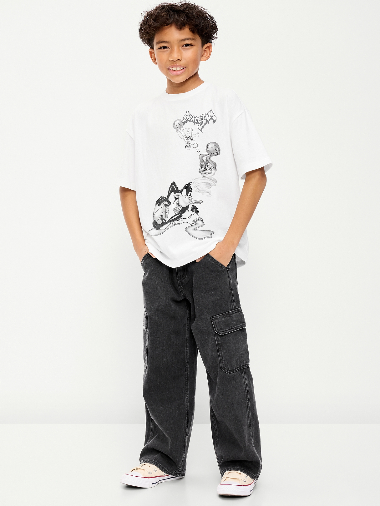 Space Jam™ Oversized Graphic T-Shirt for Boys | Old Navy