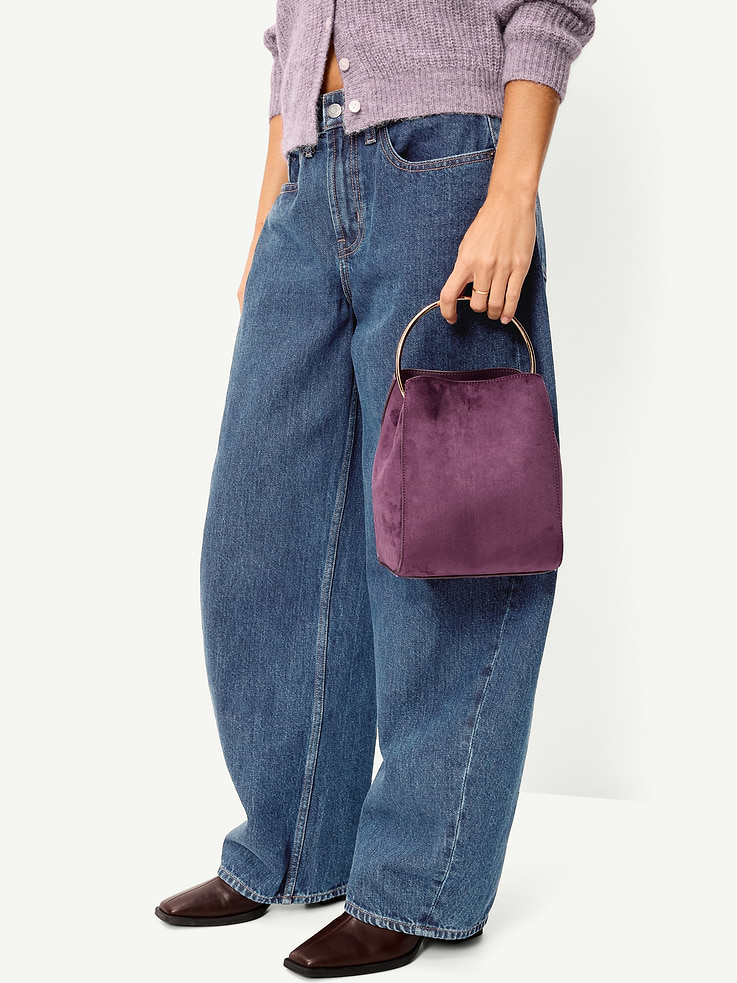 Image 2 of 5, Romantic Ring Handle Bag