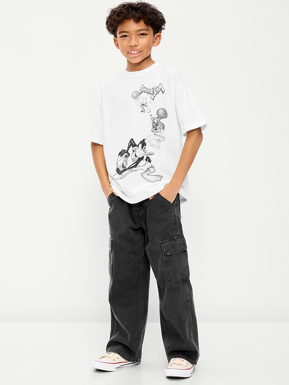 Space Jam™ Oversized Graphic T-Shirt for Boys