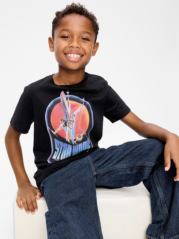 Star Wars™ Gender-Neutral Graphic T-Shirt for Kids