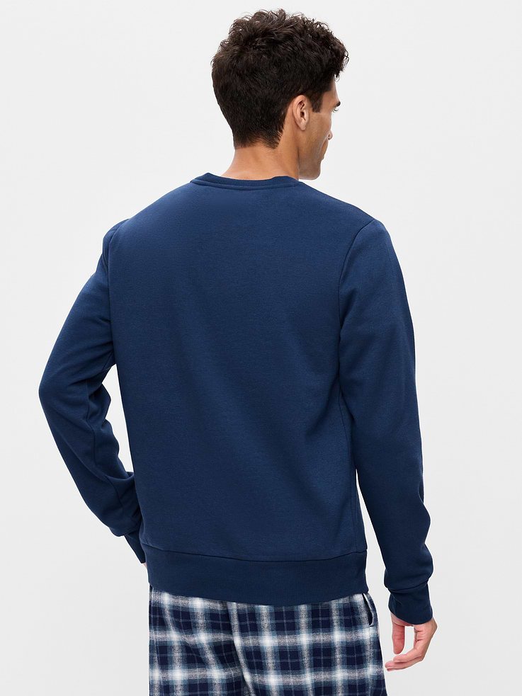 Image 2 of 4, Graphic Crew-Neck Sweatshirt