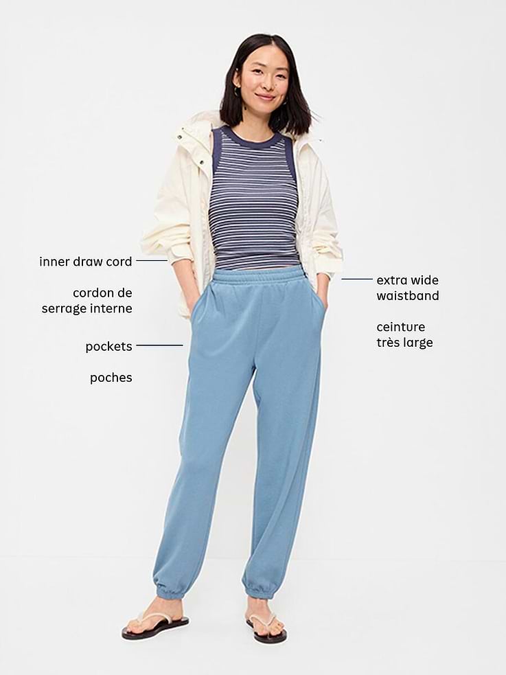 Image 5 of 5, High-Waisted SoComfy Jogger Sweatpants
