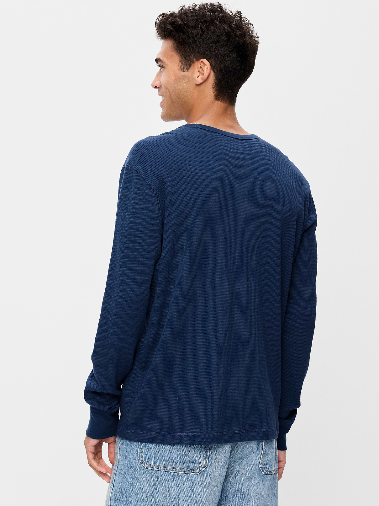Image 2 de 3, T-shirt ras du cou en tissu gaufré