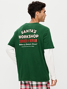 Image 2 of 4, Crew-Neck Graphic T-Shirt