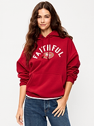 Image 2 of 4, San Francisco 49ers Oversized Pullover Hoodie for Adults
