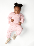 Image 1 of 3, crew neck, long sleeves, drop shoulders, all-over print or graphic, Product #908319