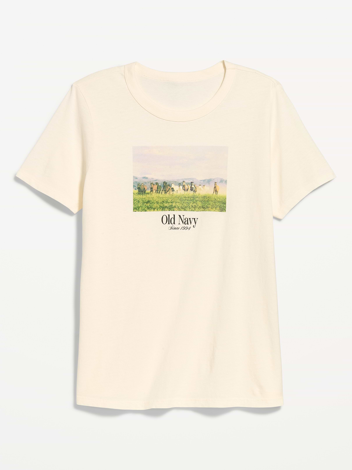 Image 1 of 3, Our EveryWear T-shirts are super-soft, with a comfortable, relaxed fit. Wear 'em with everything., rib-knit crew neck, short sleeves, Product #908510