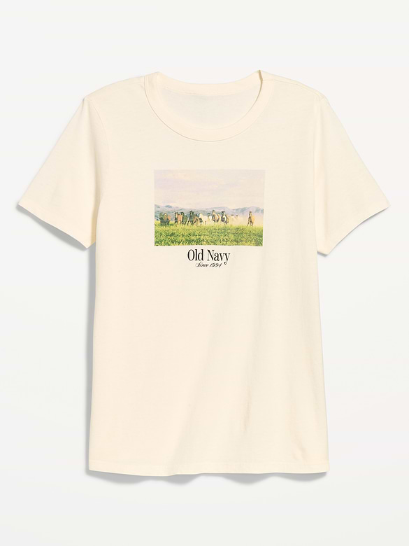 EveryWear Crew-Neck Logo-Graphic T-Shirt