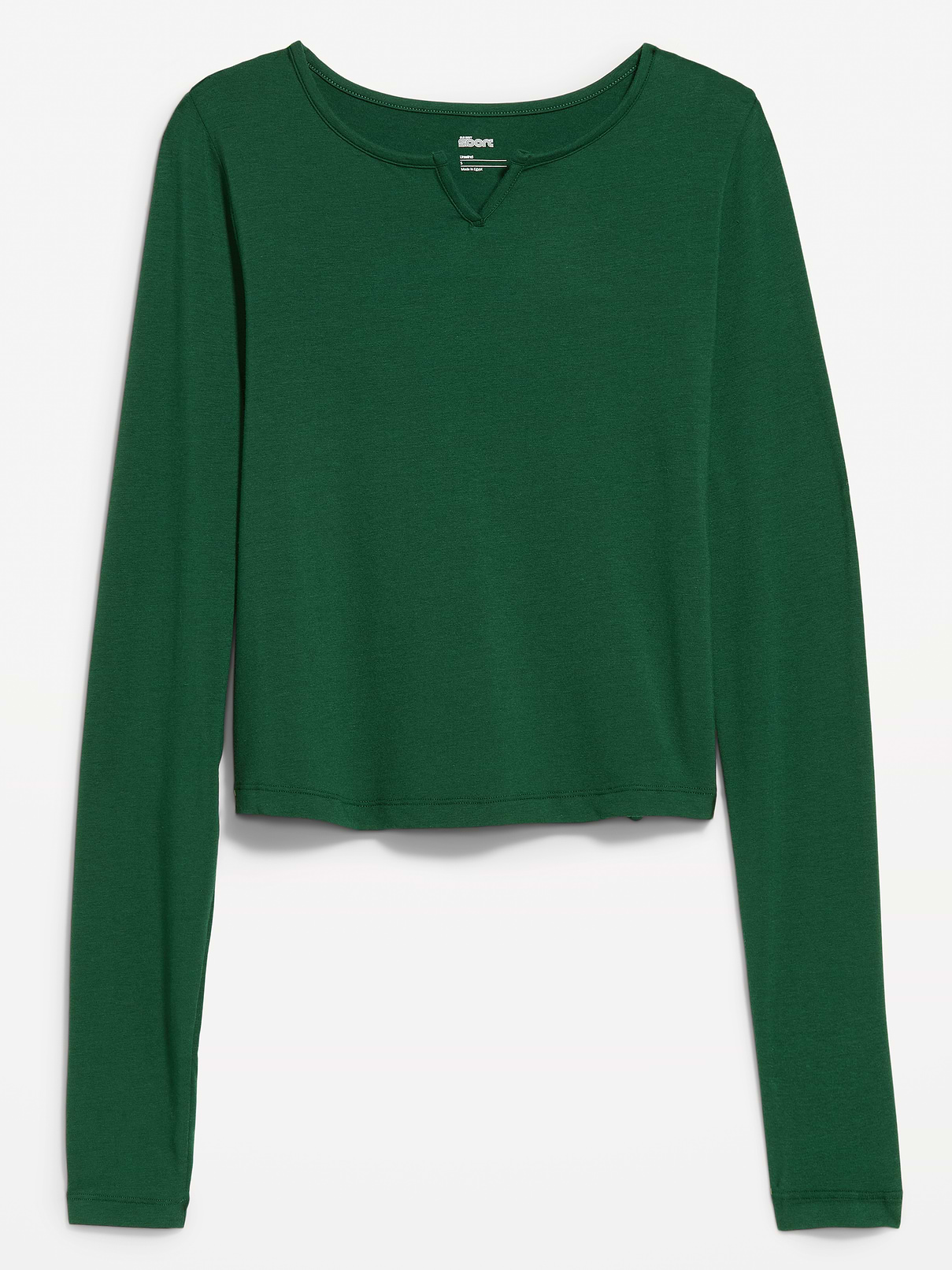 Image 1 of 3, high split neck, long sleeves, Product #903759