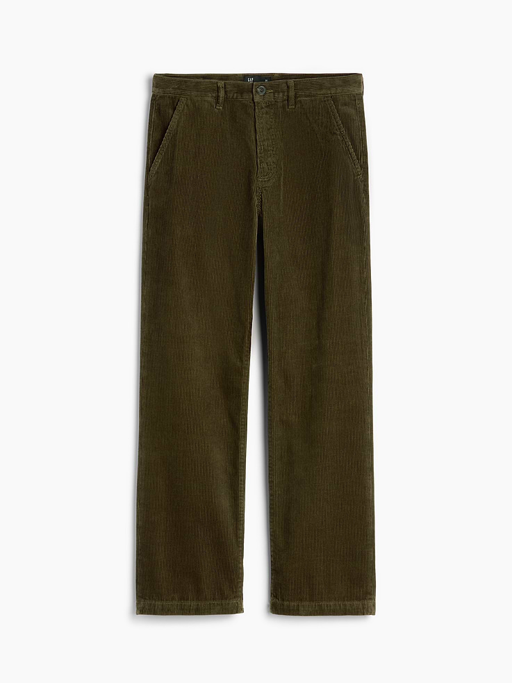 Image 8 of 8, Gap × A.P.C. Corduroy Relaxed Straight Pants, Cardmember Early Access