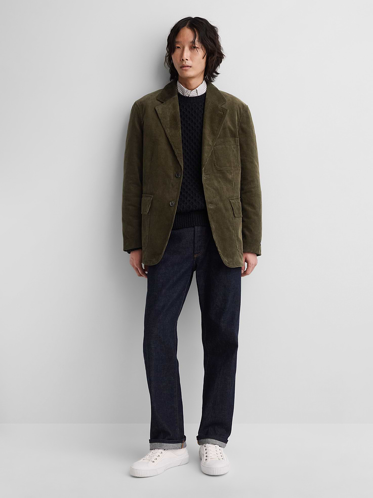 Image 2 of 9, Gap × A.P.C. Corduroy Blazer