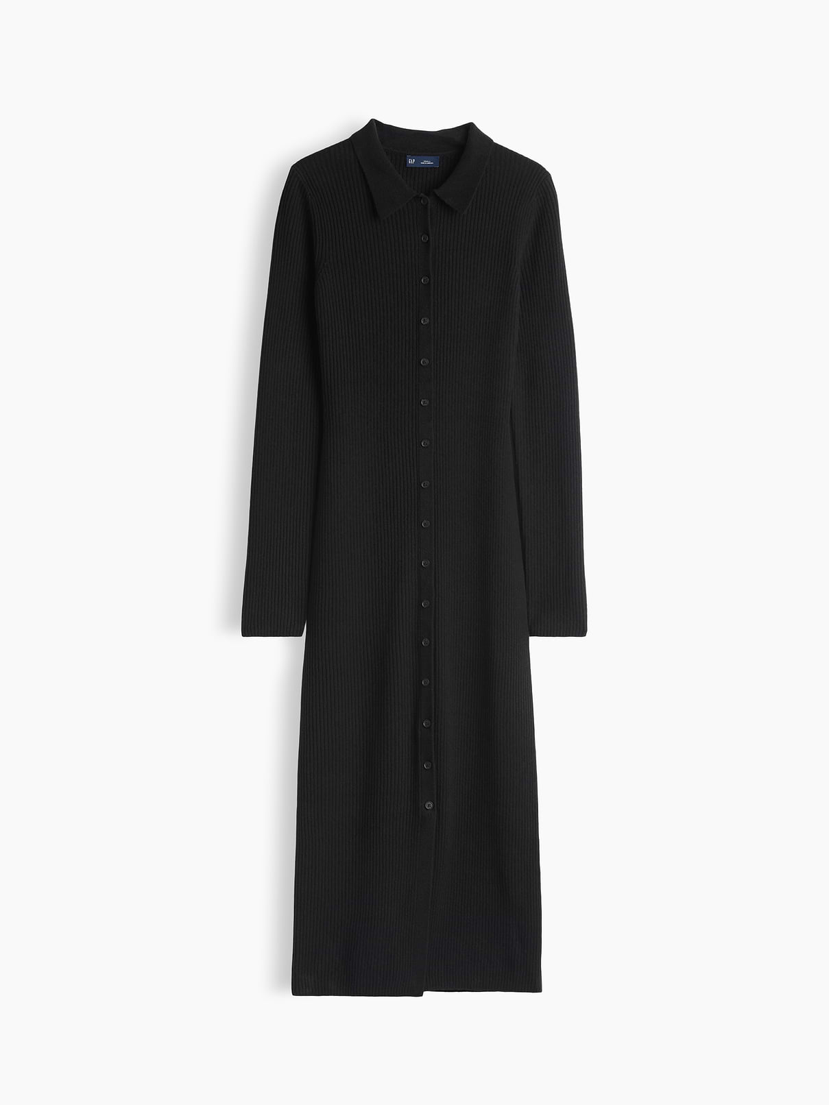 CashSoft Rib Sweater Maxi Shirtdress | Gap