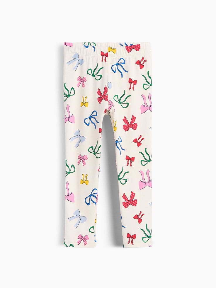 Image 1 of 2, Our favorite mix-and-match essentials go from tummy time to playtime in no time. All made with soft cotton in playful prints and bright colors., Soft, stretch cotton jersey leggings., Elasticized at waist., Allover print., Made with 96% Protocol cotton verified by the U.S. Cotton Trust Protocol, a program which works with farms committed to improving their environmental footprint by minimizing water usage and improving soil health (Claim No. 10127)., Product #1185628
