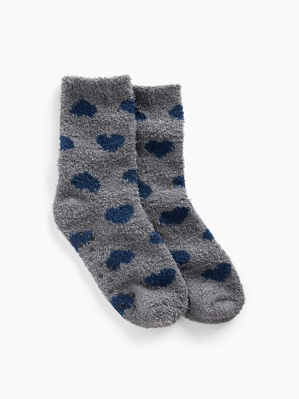 Kids Heart Cozy Socks