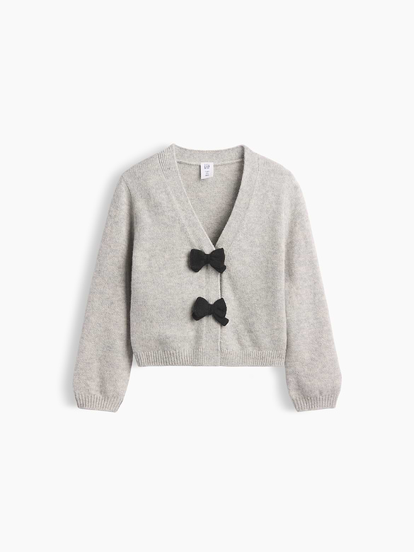 Baby & Toddler CashSoft Bow Cardigan Sweater