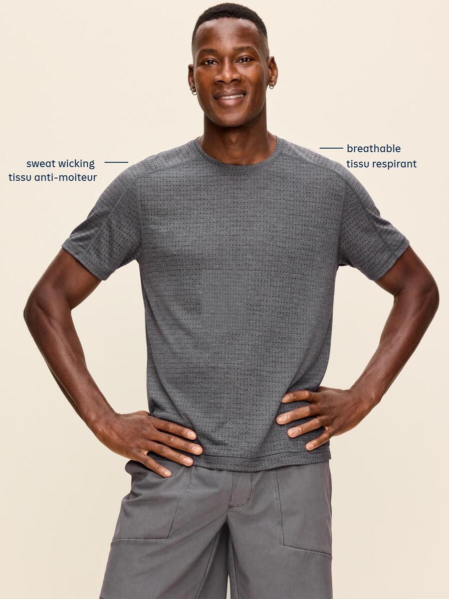 Image 5 of 5, Relaxed Mesh T-Shirt