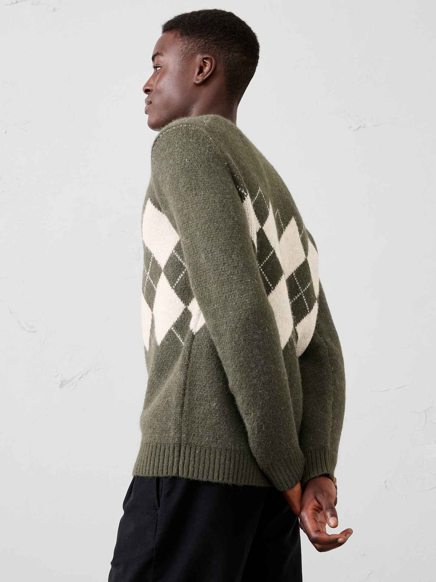 Image 2 of 5, Argyle Sweater