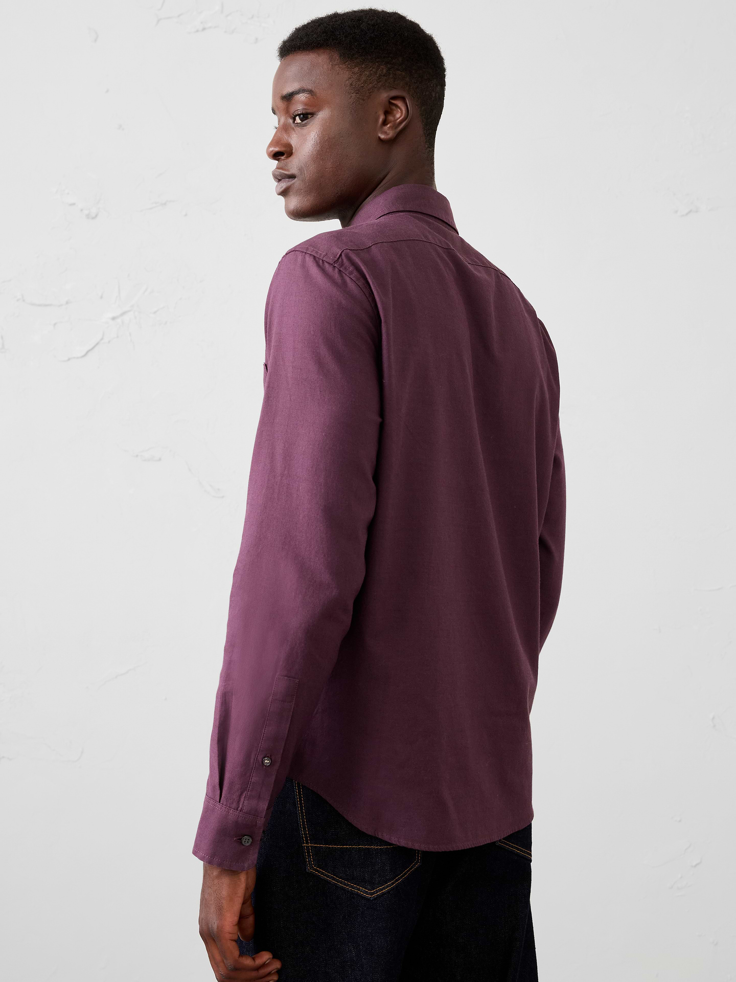 Image 2 of 8, Slim-Fit Oxford Shirt