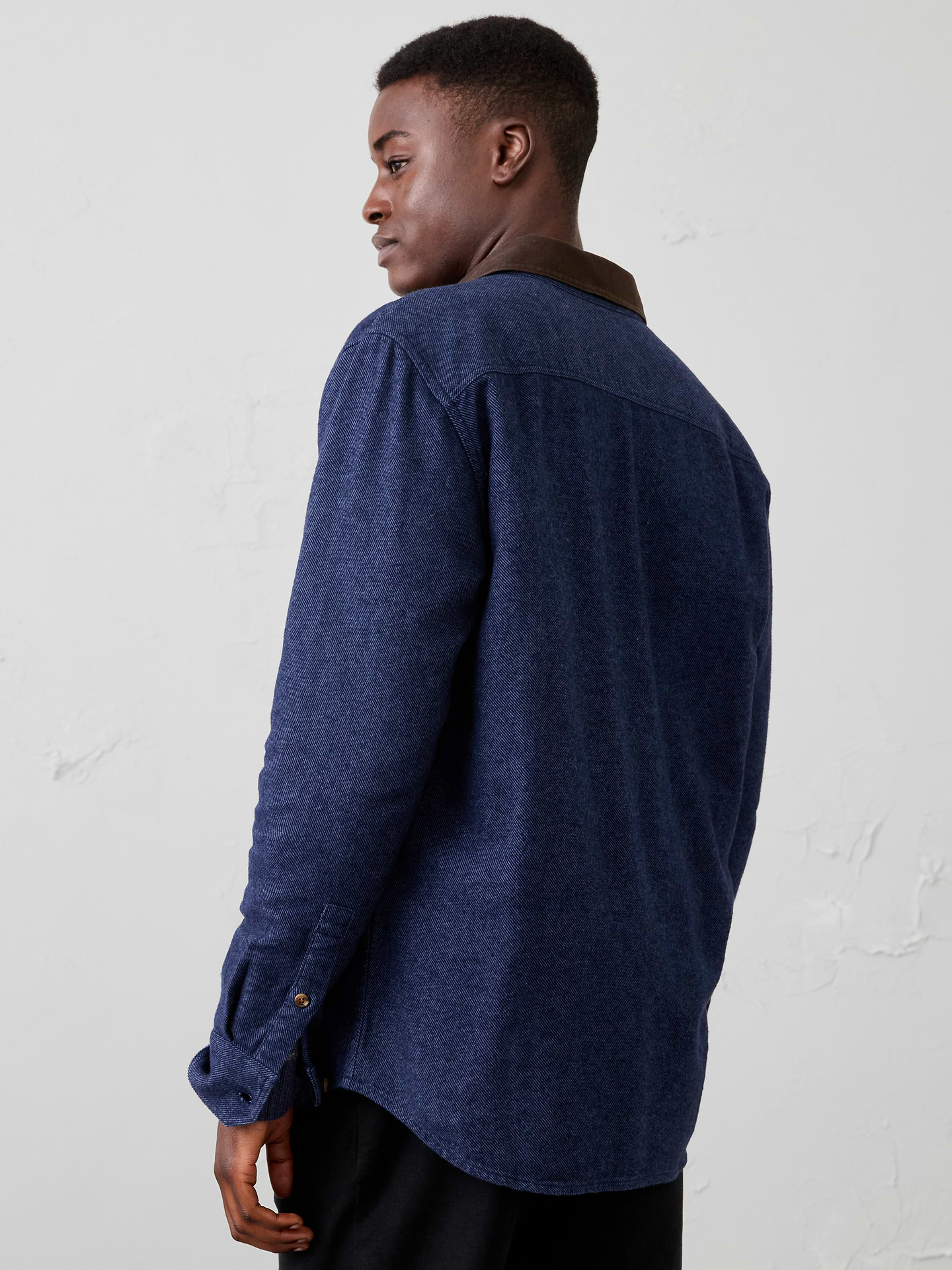 Image 2 of 4, Standard-Fit Heavyweight Flannel Shirt