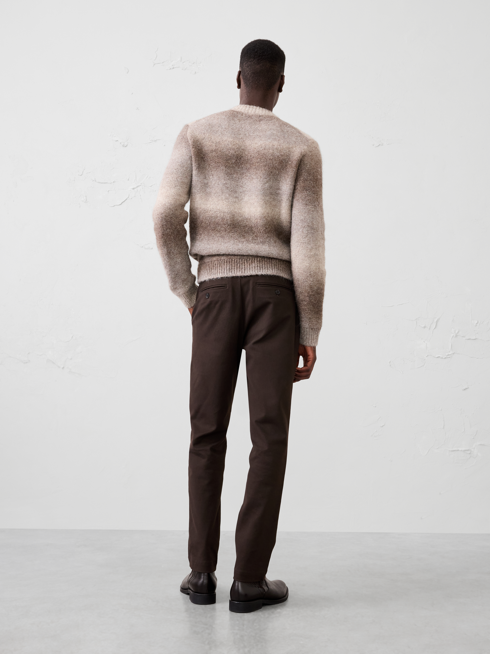 Image 2 of 3, Slim-Fit Soft Brushed Pant