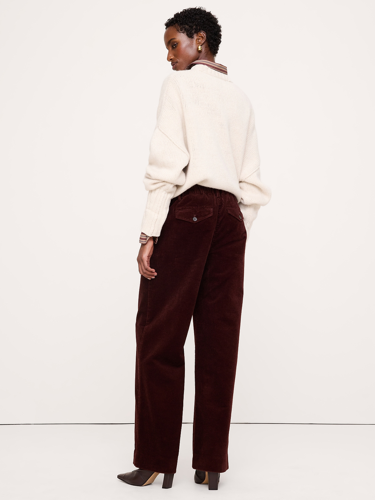 パンツ 80s banana republic wide corduroy pants The Everyday Wide-Leg Pant in Corduroy | Banana Republic