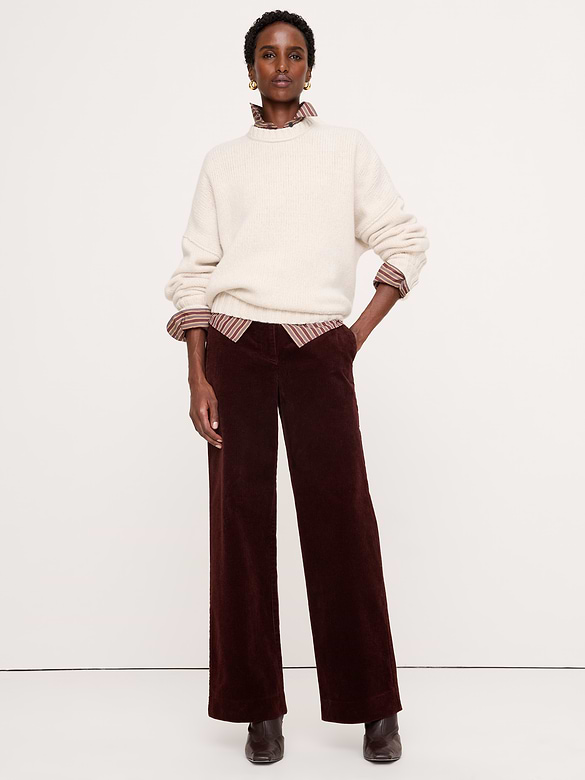 The Everyday Wide-Leg Pant in Corduroy