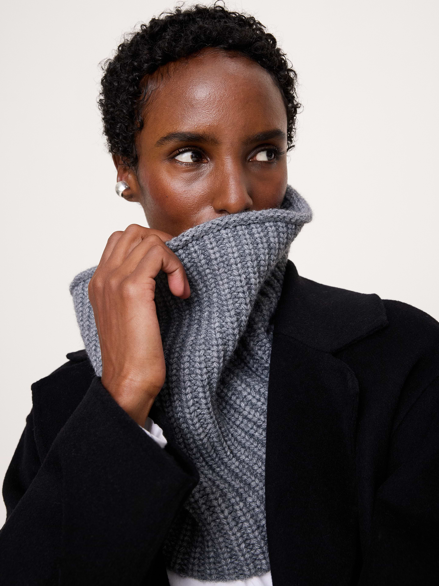 Image 2 of 4, Cocoon Knit Cowl By Hat Attack