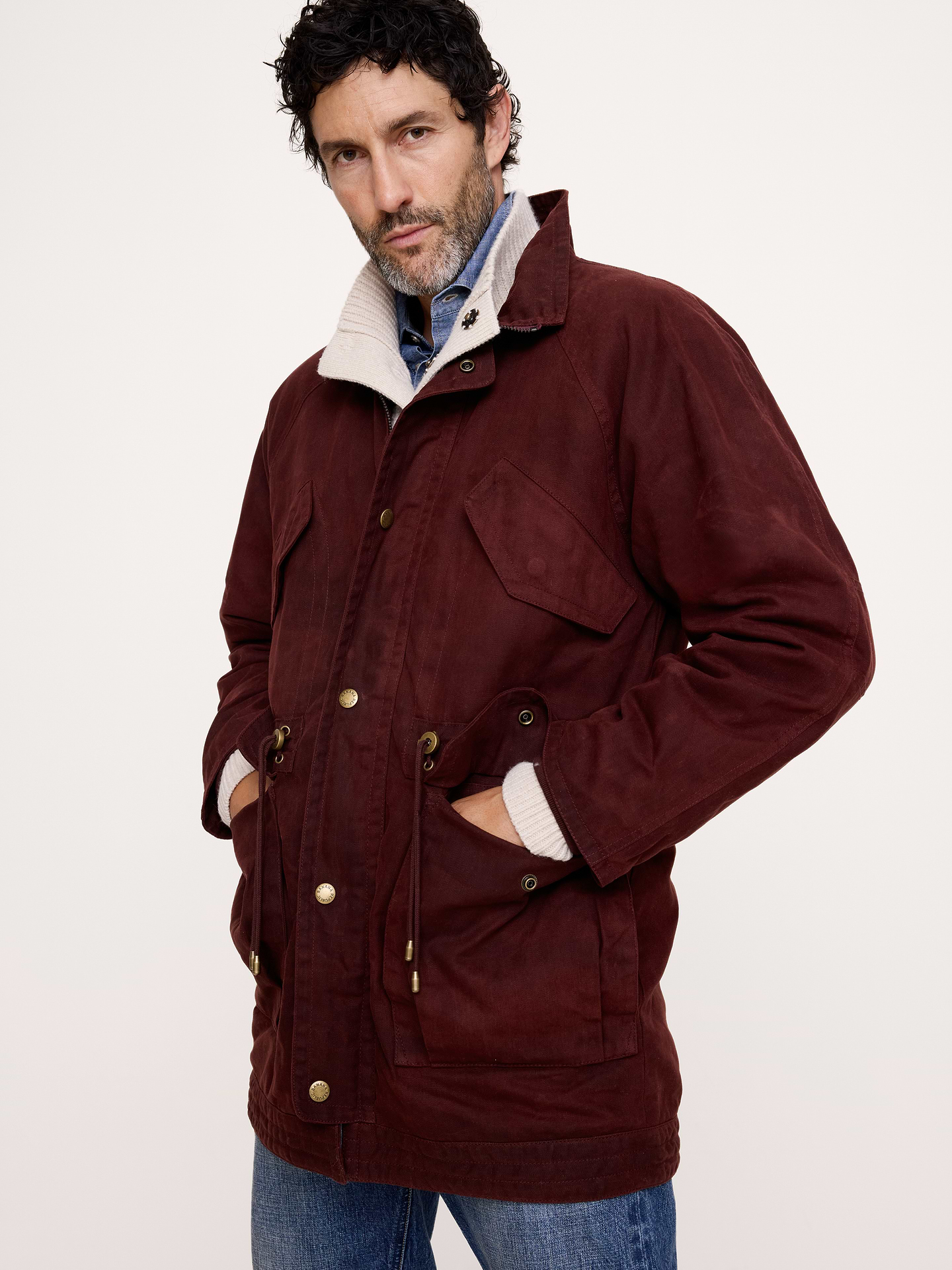 Image 4 of 8, Archive Reissue Waxed Cotton Canvas Parka