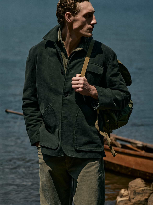 Italian Moleskin Barn Jacket