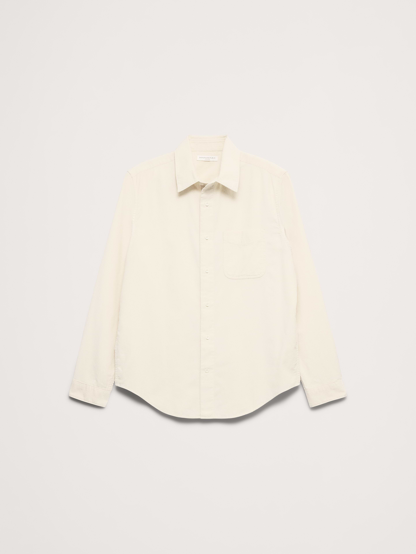 Image 3 of 8, Standard-Fit Lightweight Corduroy Shirt