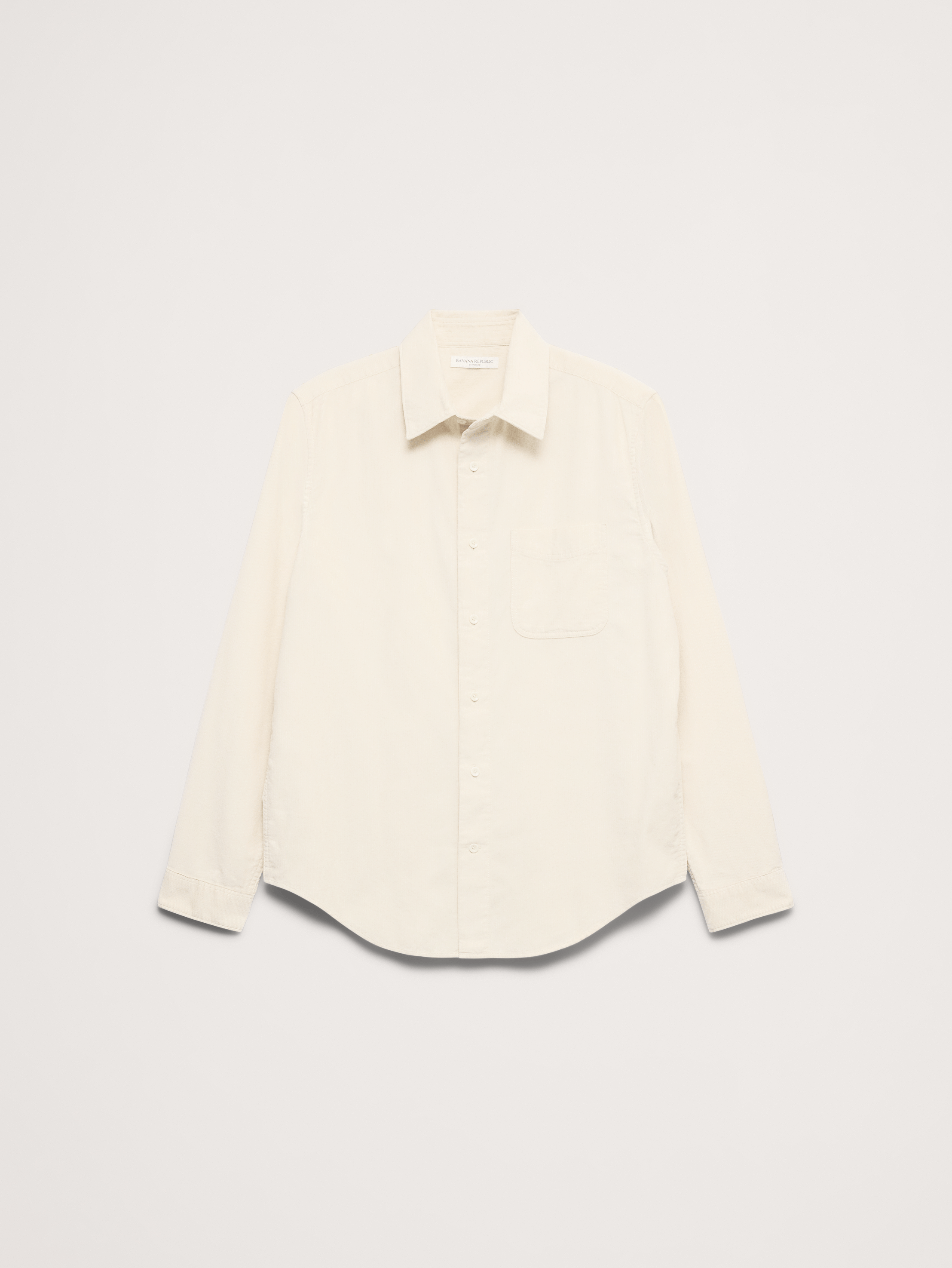Image 4 of 8, Standard-Fit Lightweight Corduroy Shirt