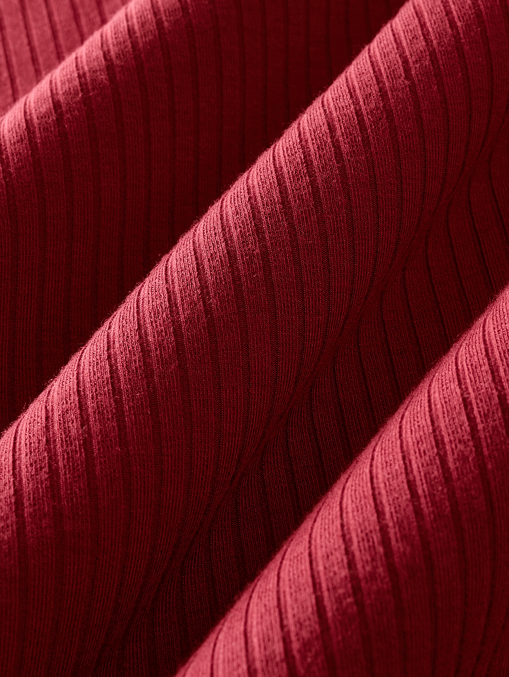 Image 4 of 7, Perfect Rib Boatneck Tee