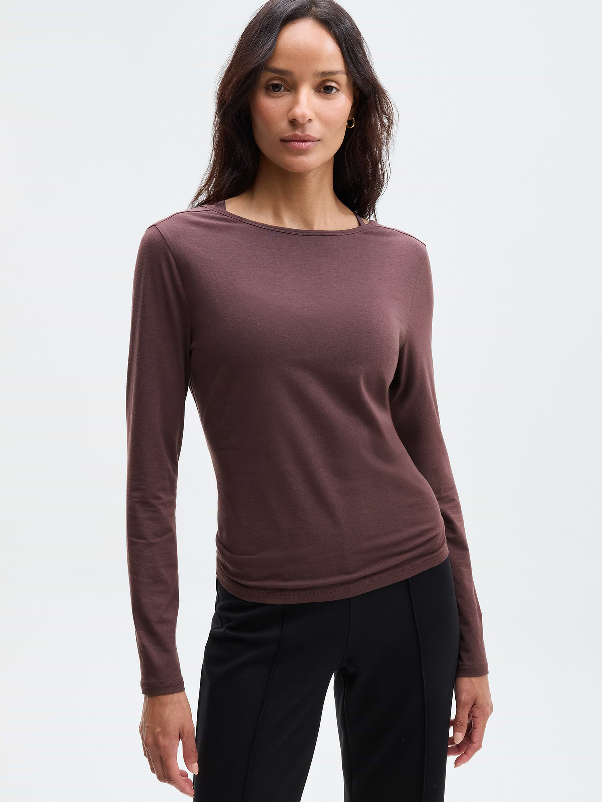 Image 1 of 3, FOR: Your workday commute and weekend travels, from meetings to meetups, FEEL: Premium-weight Stretch Cotton Blend offers breathable softness, FAVE: Infinitely versatile staple plays well with everything, every time, Product #1177551