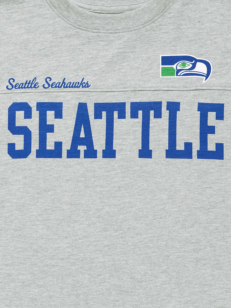 Image 5 of 5, Seattle Seahawks Vintage Oversized T-Shirt for Women