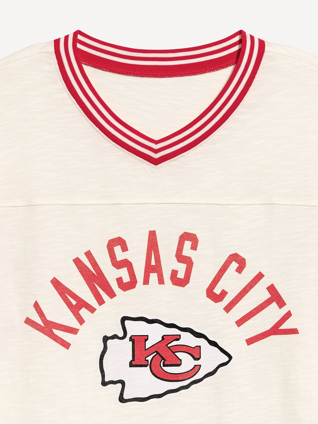 Image 5 de 5, Robe de football courte surdimensionnée des Chiefs de Kansas City pour femme