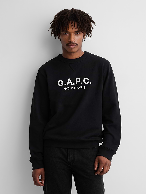 Gap × A.P.C. Heavyweight Logo Sweatshirt
