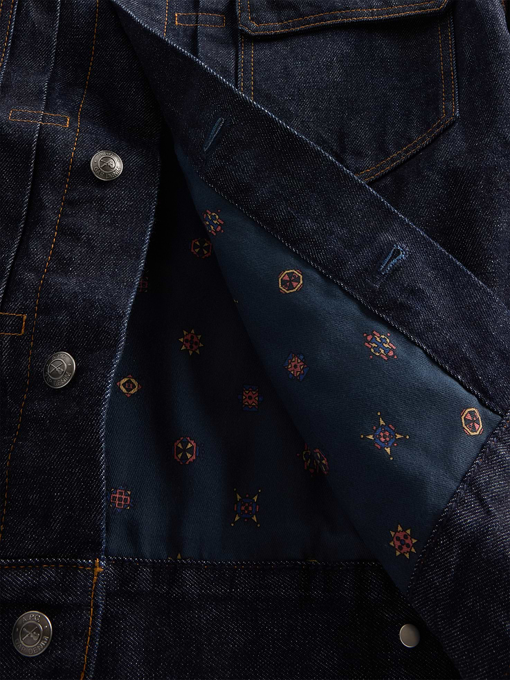 Image 7 of 10, Gap × A.P.C. Lined Japanese Denim Jacket, Cardmember Early Access
