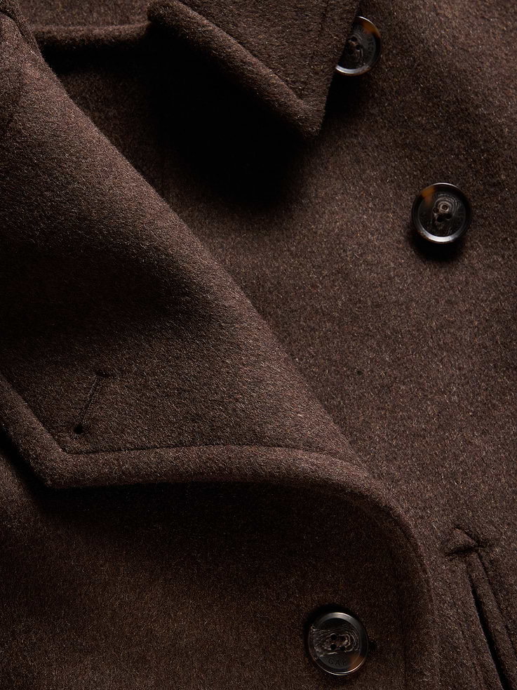 Image 6 of 10, Gap × Victoria Beckham Oversized Wool-Blend Peacoat