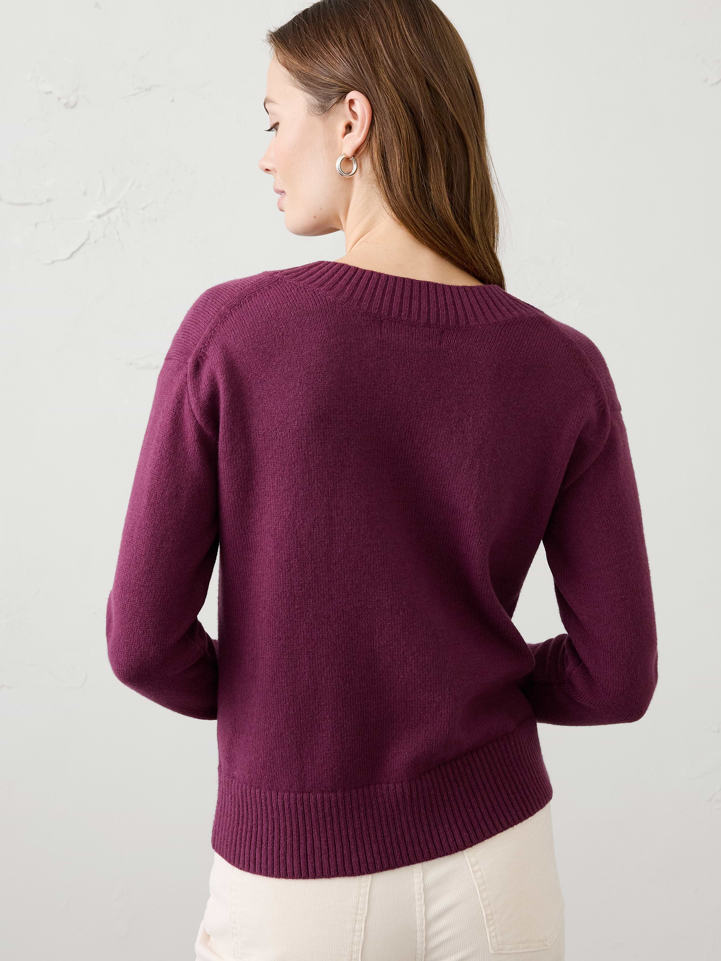 Image 5 of 7, Perfectly Soft V-Neck Sweater